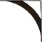 Ekena Millwork Legacy Steel Bracket, Antiqued Bronze 2"W x 20"D x 20"H BKTM02X20X20LEABZ - alternate 6